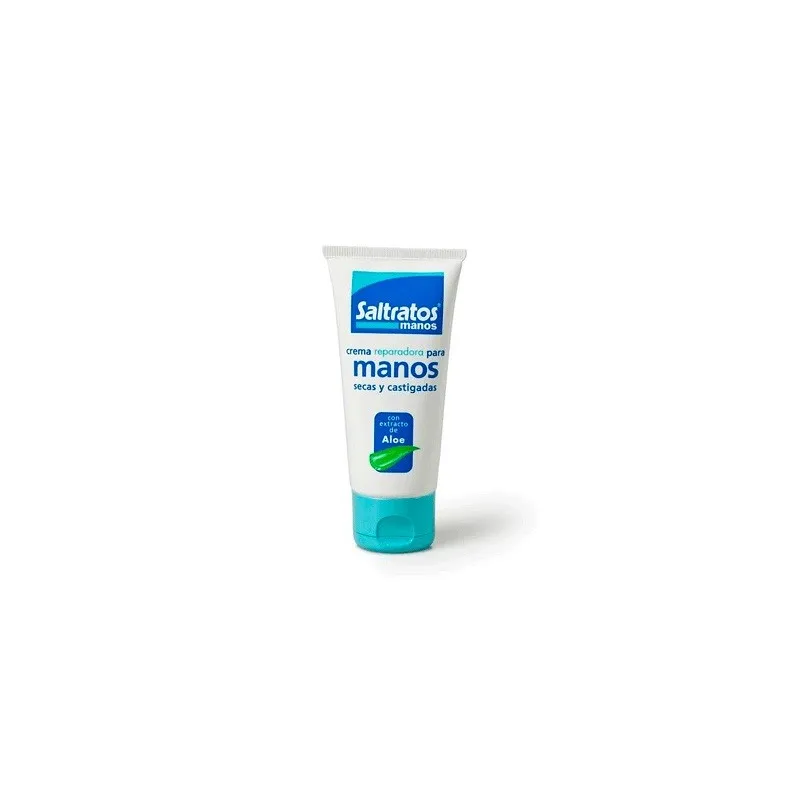 Saltratos Crema Reparadora Manos Secas y Castigadas, 20ml.