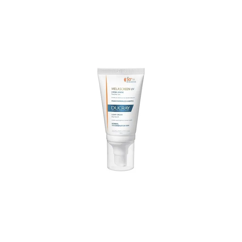 Ducray Melascreen UV Crema ligera SPF50, 40ml. Ducray Melascreen UV Crema ligera SPF50, 40ml.