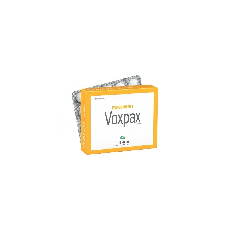 Lehning Voxpax, 60 comprimidos