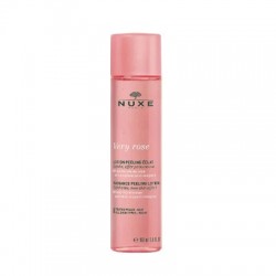 Nuxe Very Rose loción peeling luminosidad, 150 ml