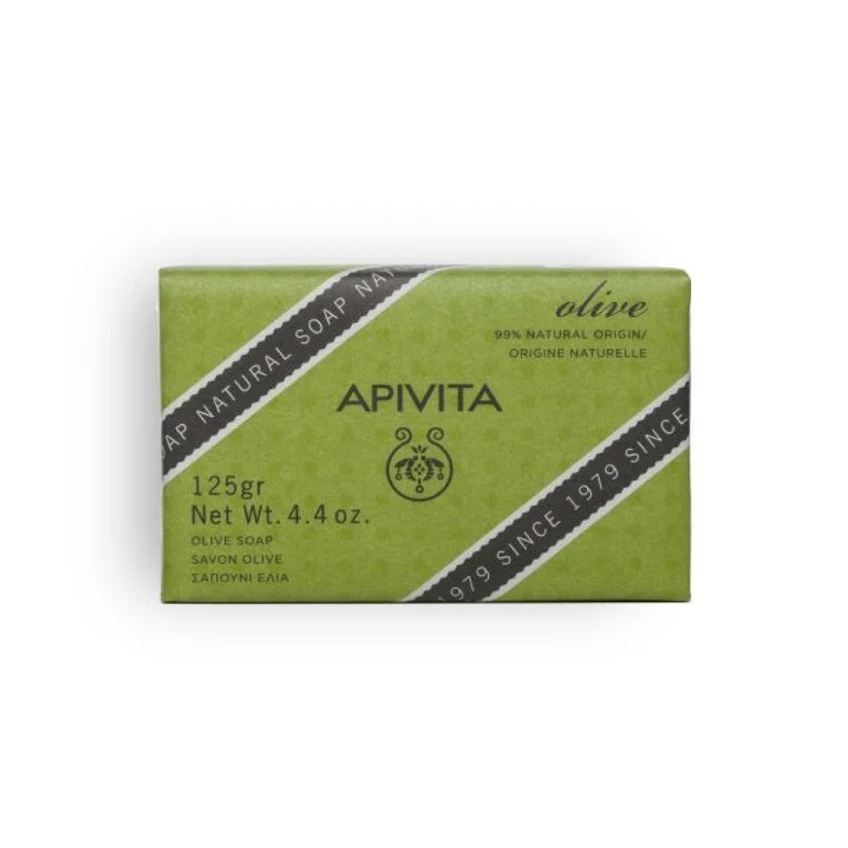 Apivita jabón natural con oliva, 125 g