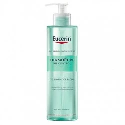 Eucerin Dermopure oil control gel limpiador facial, 400 ml