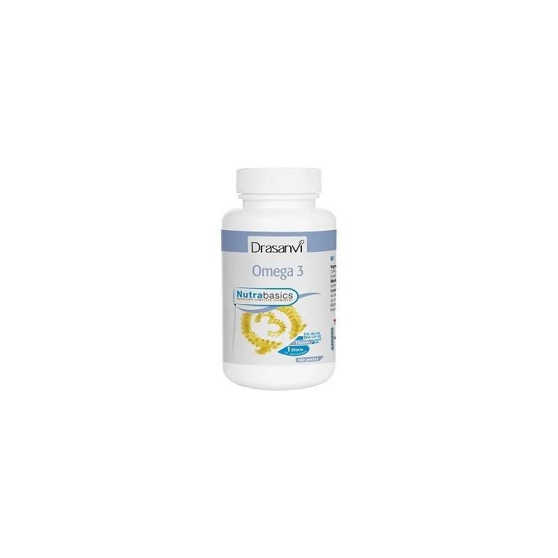 Drasanvi Omega 3 Nutrabasics, 100 Caps.