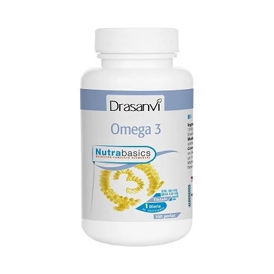 Drasanvi Omega 3 Nutrabasics, 100 Caps.