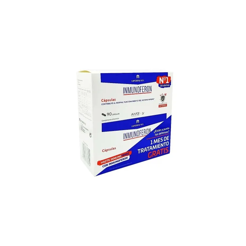 Inmunoferon formato ahorro, duplo 2x90 cápsulas Inmunoferon formato ahorro, duplo 2x90 cápsulas