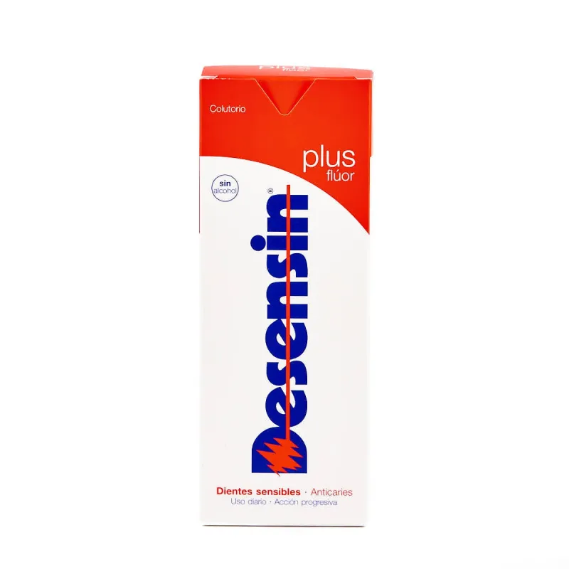 Desensin Plus flúor colutorio dientes sensibles, 500 ml Desensin Plus flúor colutorio dientes sensibles, 500 ml