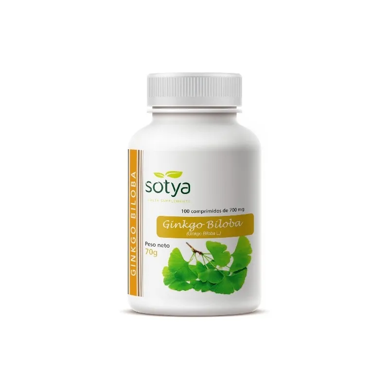 Sotya Ginkgo Biloba,  100 comprimidos