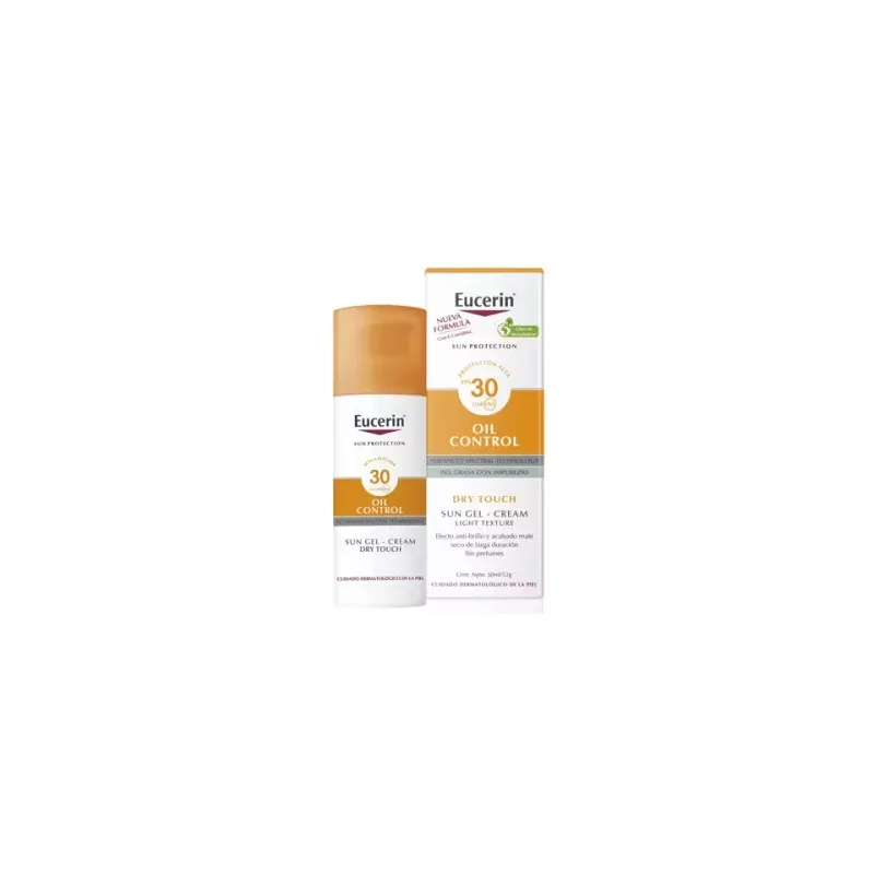Eucerin sun protection fps30 oil control gel cream dry touch, 50 ml