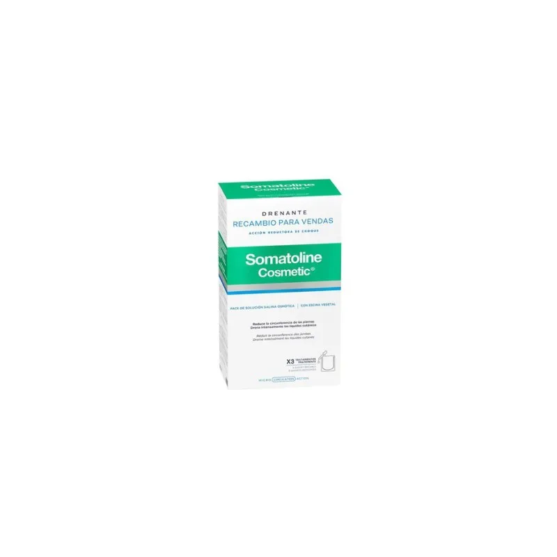 Somatoline pack venda+3 recambios