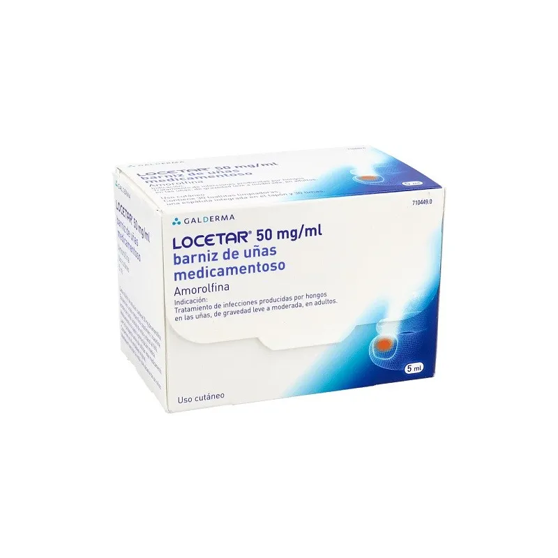Locetar 50 mg/ml barniz uñas medicamentoso, 5 ml