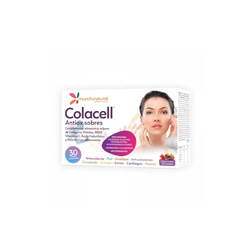 Mundo Natural Colacell Antiox , 30 sobres