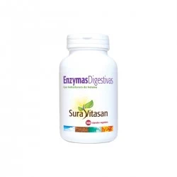Sura Vitasan enzymas digestivas, 100 cápsulas vegetales