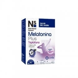 NS Melatonina Plus Triptofano, 30 comprimidos