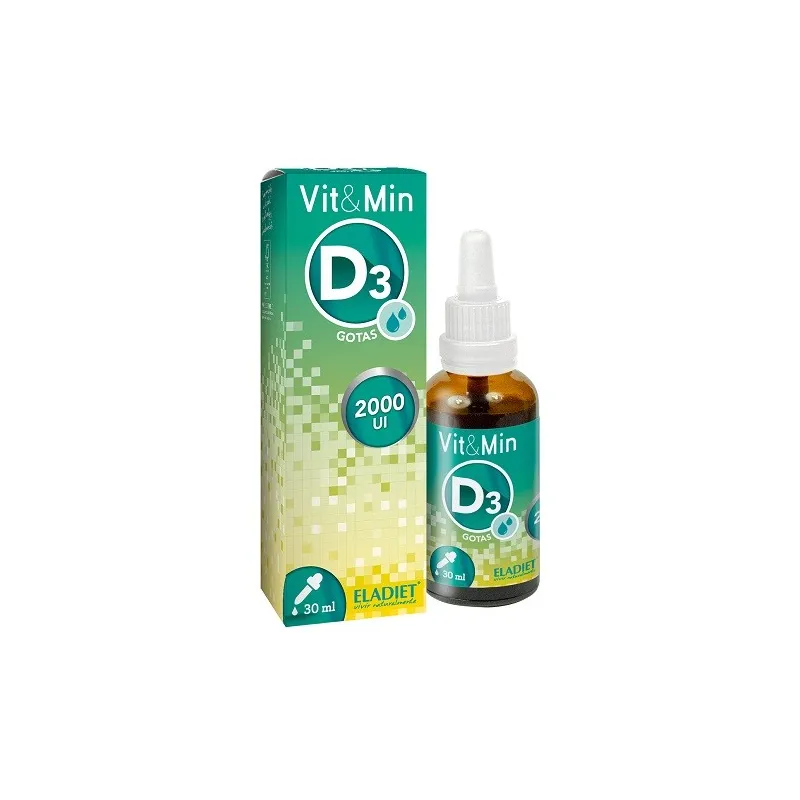 Eladiet vit&min D3 gotas 2000 ui, 30 ml