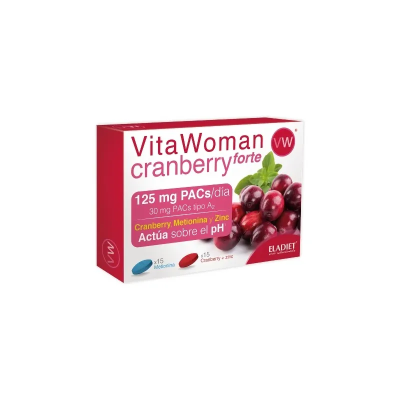 Eladiet Vitawoman cranberry forte, 30 comprimidos