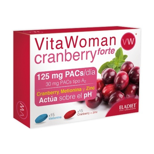 Eladiet Vitawoman cranberry forte, 30 comprimidos