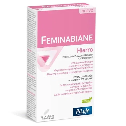 Feminabiane hierro, 60 cápsulas