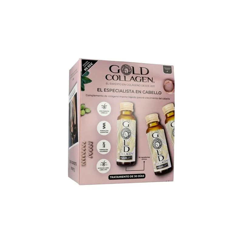 Gold Collagen hairlift oferta Ed. limitada, 30 viales Gold Collagen hairlift oferta Ed. limitada, 30 viales