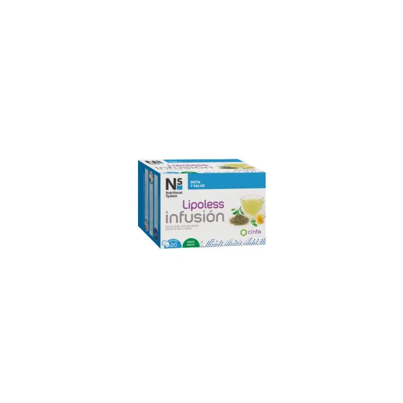 Ns Lipoless infusión, 20 sobres Ns Lipoless infusión, 20 sobres