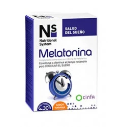 NS melatonina 1.95mg, 30 comprimidos masticables