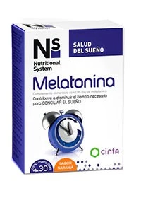 NS melatonina 1.95mg, 30 comprimidos masticables