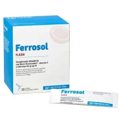 Ferrosol flash, 30 sobres bucodispersables