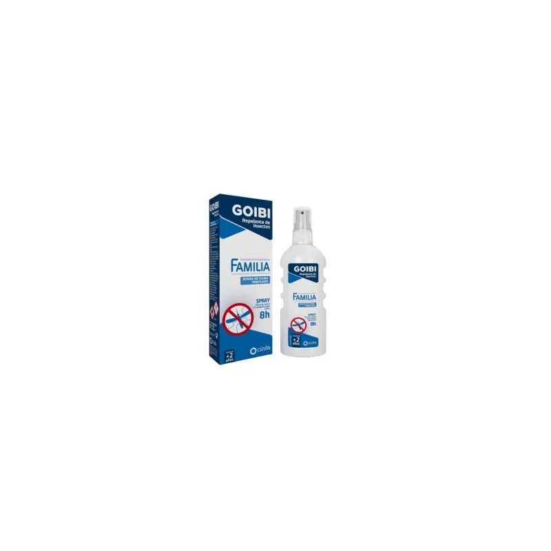 Goibi familia repelente de insectos 1 spray, 100ml