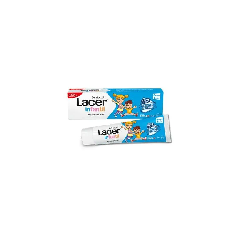 Lacer Gel Infantil, 75ml.