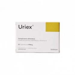 Bioksan Uriex, 15 cápsulas.