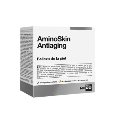 NHCO AminoSkin Antiaging, 56 cápsulas noche + 56 cápsulas día