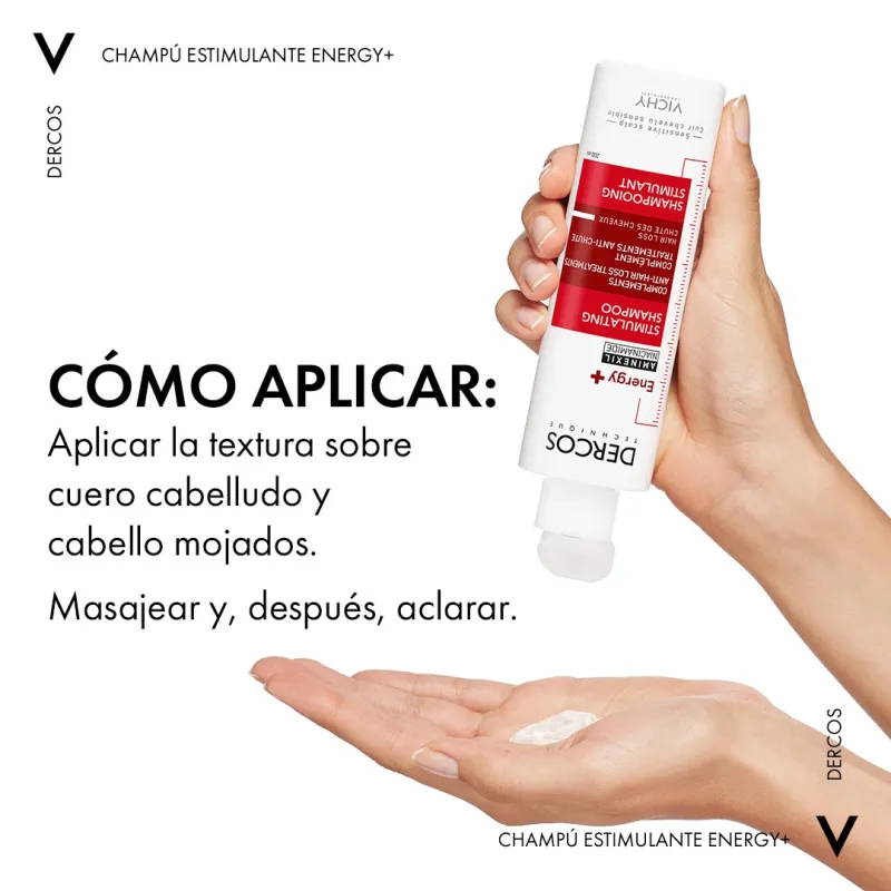 Dercos Champú Estimulante con Aminexil, 200ml. Dercos Champú Estimulante con Aminexil, 200ml.