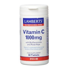 LAMBERTS Vitamina C 1000 mg, 60 comprimidos.