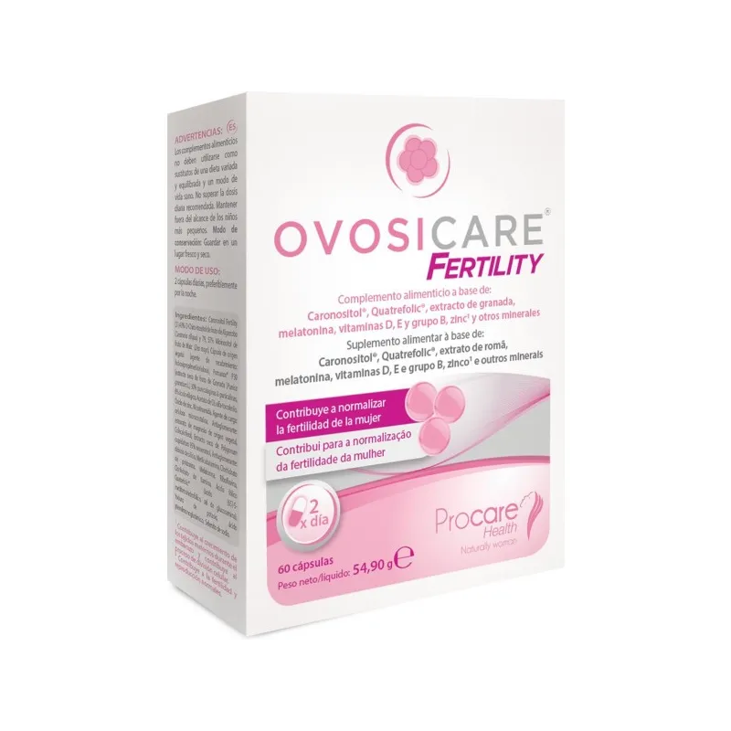 OvosiCare Fertility, 60 Cápsulas OvosiCare Fertility, 60 Cápsulas
