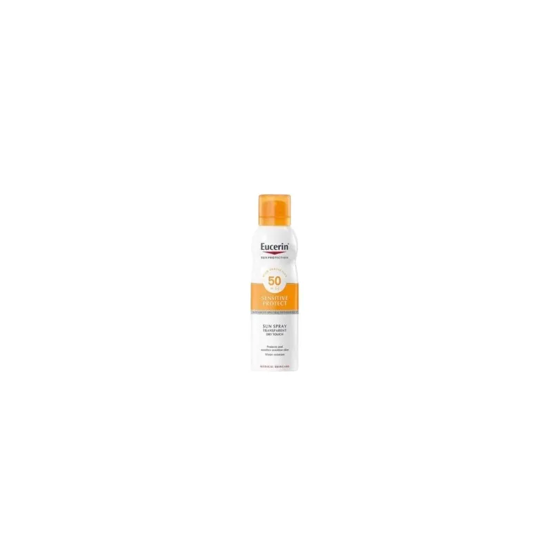 Eucerin Sun Protection Dry Touch Sensitive Protect spray transparente SPF50, 200 ml