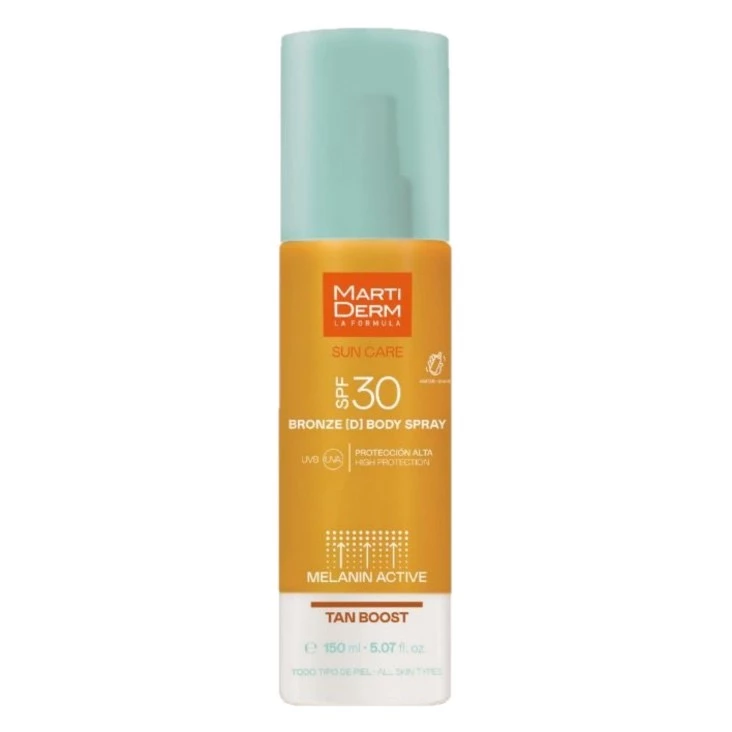 Martiderm sun care SPF30 bronze D body spray, 150 ml