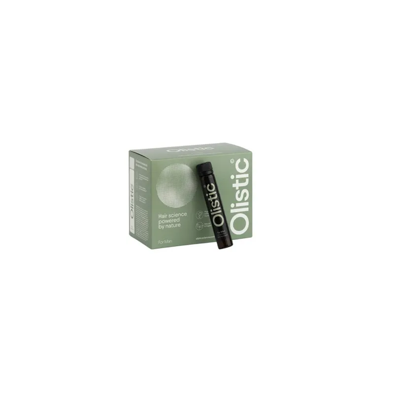 Olistic Hombre tratamiento anticaída, 28 frascos 25 ml