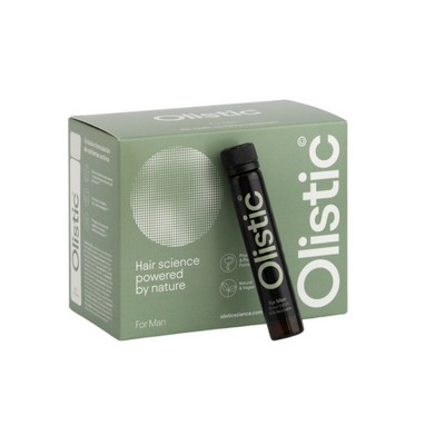 Olistic Hombre tratamiento anticaída, 28 frascos 25 ml