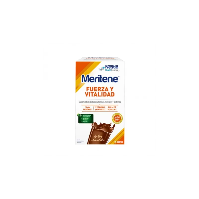 Meritene Sabor Chocolate, 15 sobres