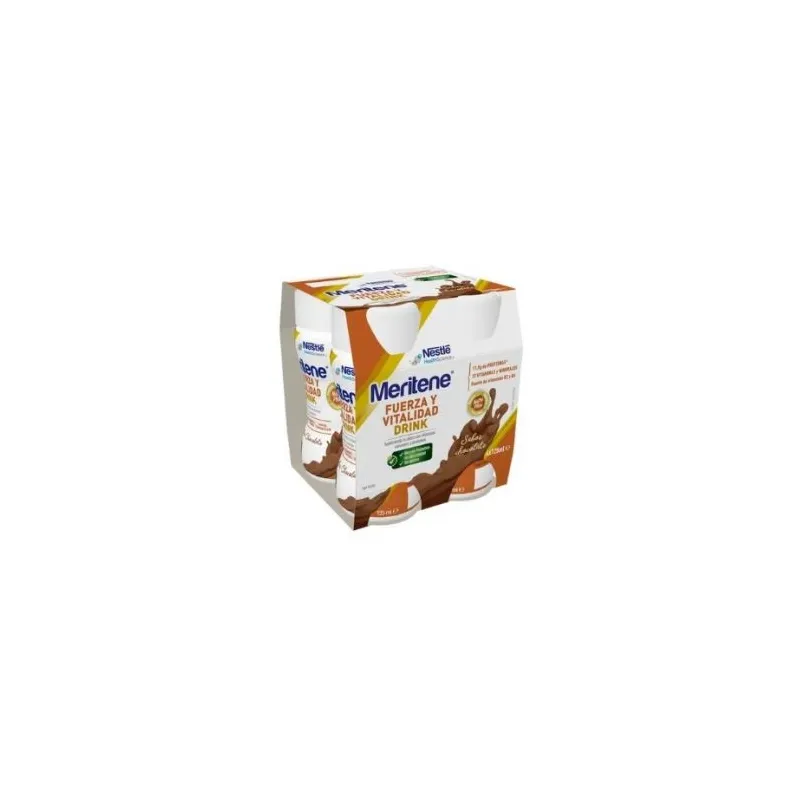 Meritene Activ Chocolate 4x125ml. Meritene Activ Chocolate 4x125ml.