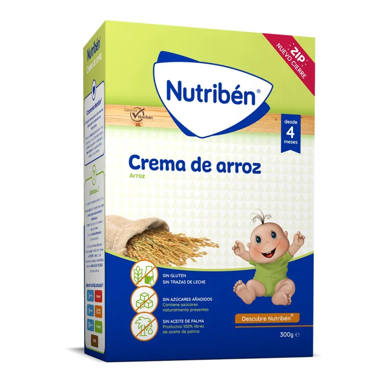 NUTRIBEN CREMA DE ARROZ 300 G NUTRIBEN CREMA DE ARROZ 300 G