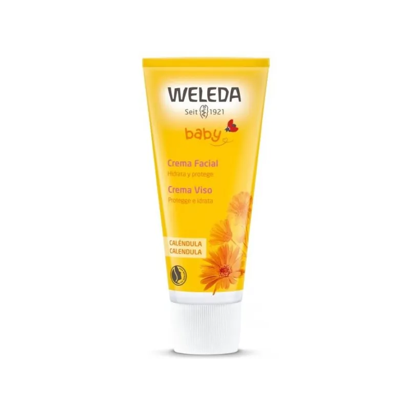 Weleda Baby Crema Facial de Caléndula, 50ml. Weleda Baby Crema Facial de Caléndula, 50ml.