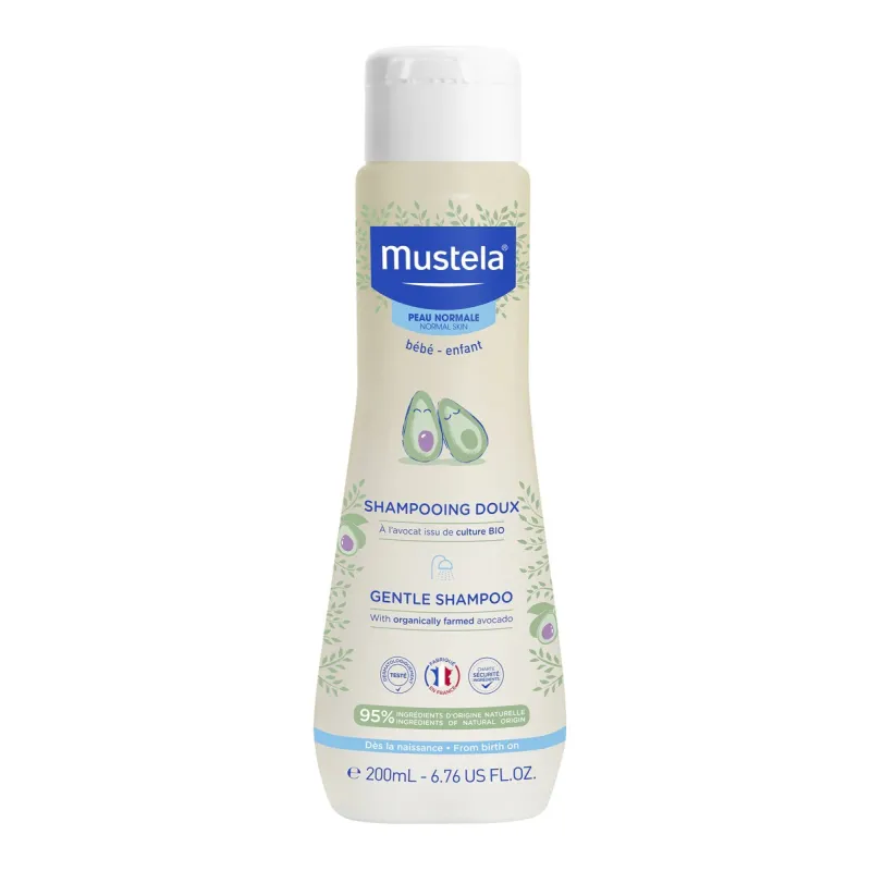 MUSTELA CHAMPU BEBE 200 ML.