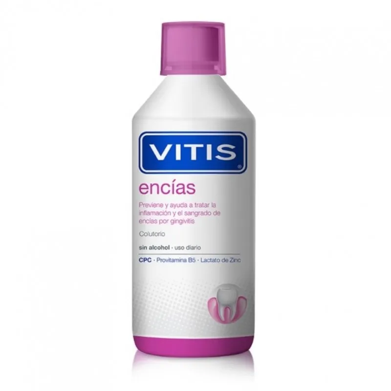 Vitis Encías Colutorio Bucal, 1000ml. Vitis Encías Colutorio Bucal, 1000ml.