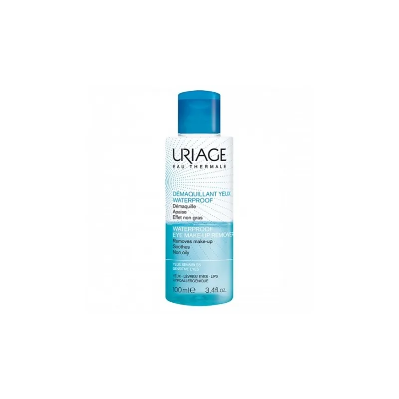 Uriage Desmaquillante de ojos Waterproof, 100ml.