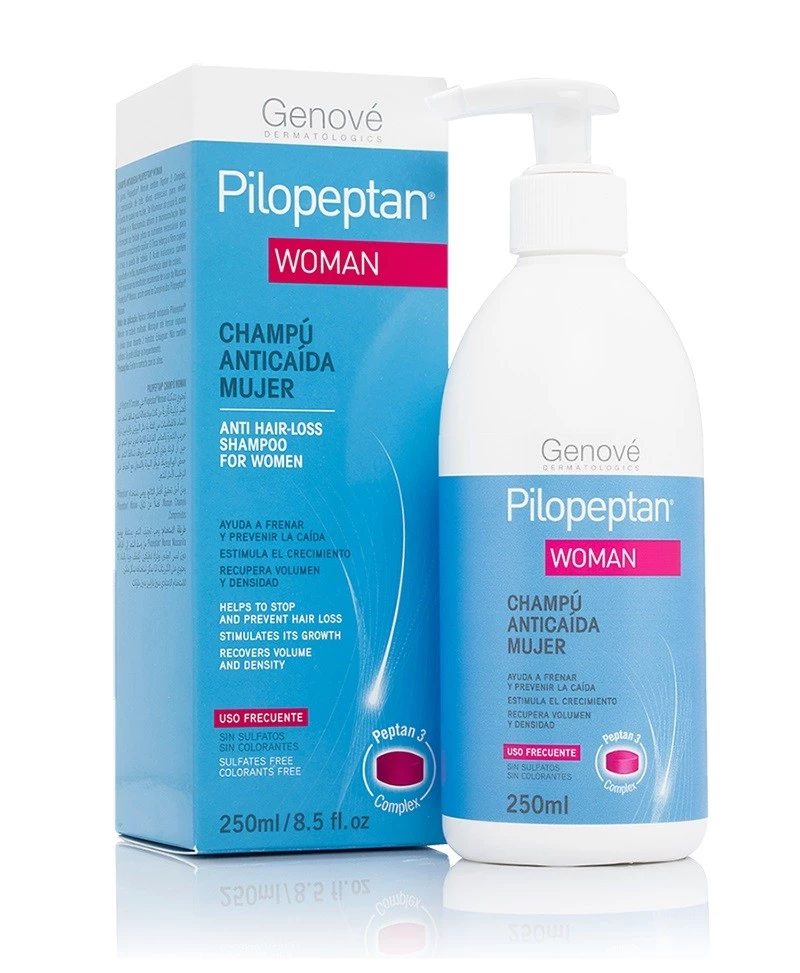 Pilopeptan Woman Champú Anticaída, 250ml.