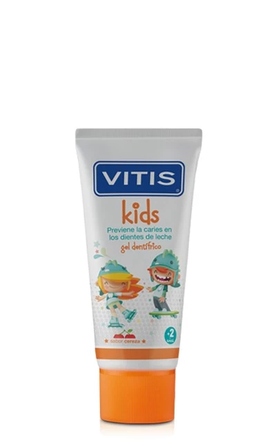 Vitis Kids Gel Dentrífico, 50ml.