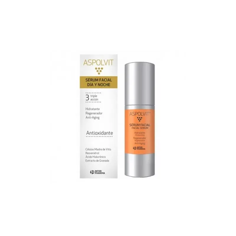 Aspolvit Serum Facial Antioxidante, 50ml.