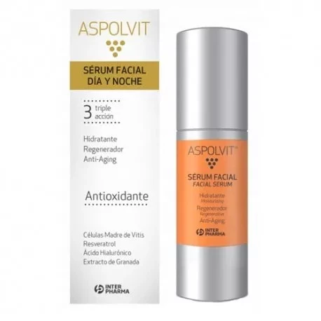 Aspolvit Serum Facial Antioxidante, 50ml.