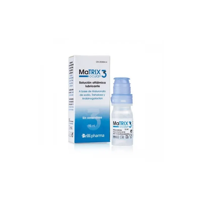 Matrix Ocular 3 Solución Oftálmica Lubricante, 10 ml Matrix Ocular 3 Solución Oftálmica Lubricante, 10 ml