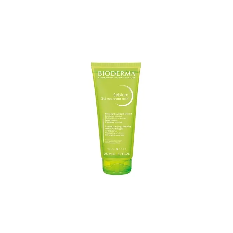 SEBIUM GEL MOUSSANT ACTIF 1 TUBO 200 ML SEBIUM GEL MOUSSANT ACTIF 1 TUBO 200 ML